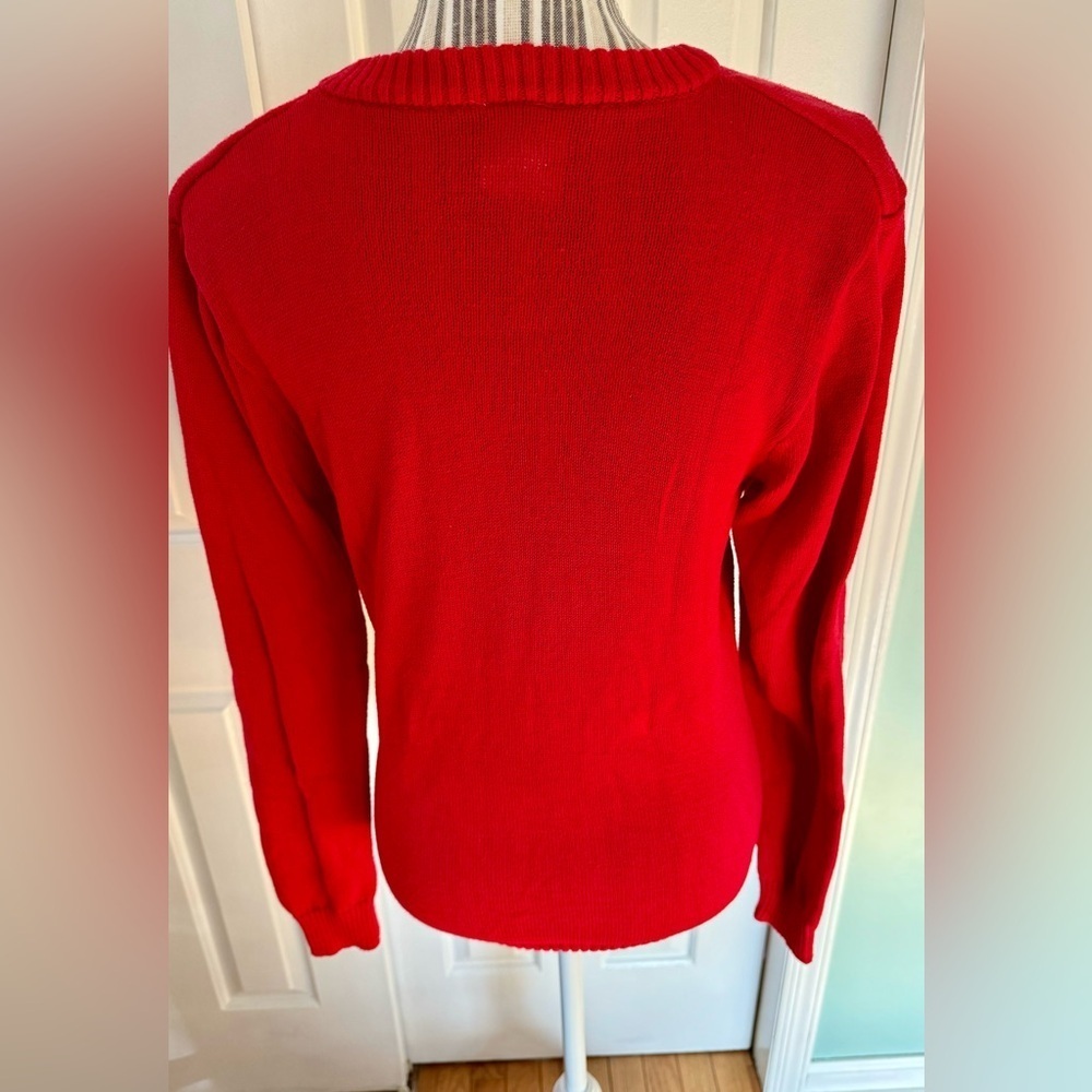 🎅 POK’eMoN Holiday sweater juniors large cotton poly blend machine wash - Picture 4 of 6